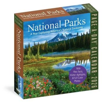 National Parks. Page-A-Day Calendar 2026