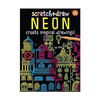 SCRATCH & DRAW NEON: Create Magical Drawings