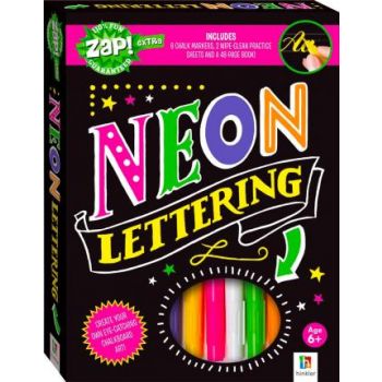 NEON LETTERING. “Zap! Extra“