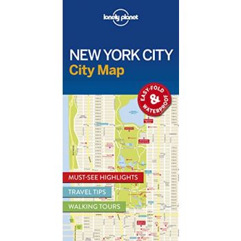 NEW YORK CITY. “Lonely Planet City Map“