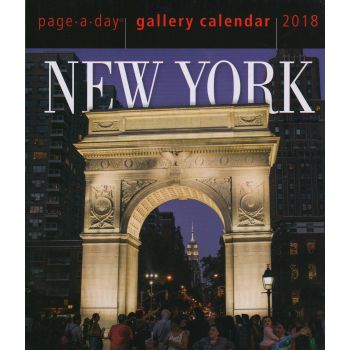 NEW YORK PAGE-A-DAY GALLERY CALENDAR 2018