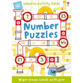 NUMBER PUZZLES: Usborne Activity Cards