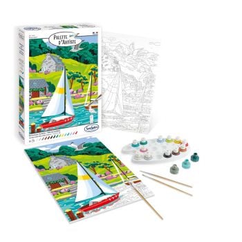 Оцветяване с цифри Понт Авент. Възраст: 12+ год. /45204/