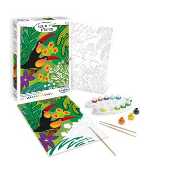 Оцветяване с цифри Тукан. Възраст: 12+ год. /45219/