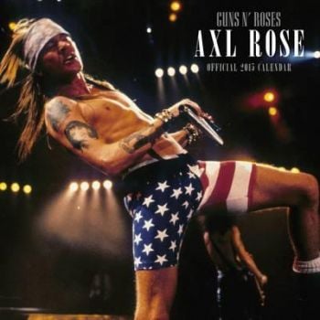 OFFICIAL GUNS N ROSES CALENDAR 2015. /стенен календар/
