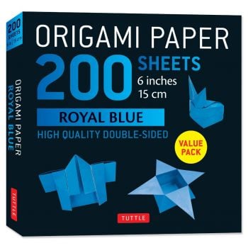 Origami Paper: 200 sheets Royal Blue