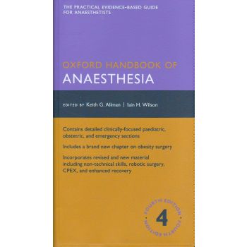 OXFORD HANDBOOK OF ANAESTHESIA, 4th Edition