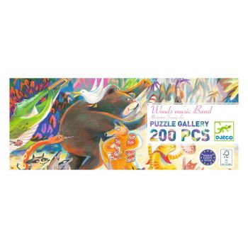 Пъзел горска музикална банда. 200 части. Възраст: над 6 г. /DJ07682/
