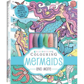 PASTEL COLOURING KIT: Mermaids and More. “Kaleidoscope“