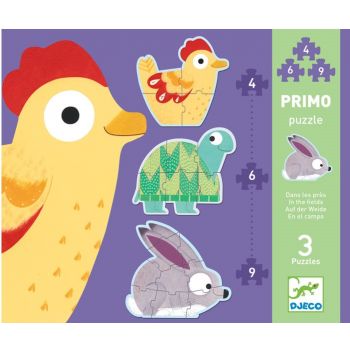 Пъзел In Meadows. Възраст: 2+ год. /DJ07142/, “Djeco“