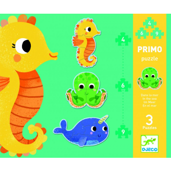 Пъзел In the Sea. Възраст: 2+ год. /DJ07144/, “Djeco“