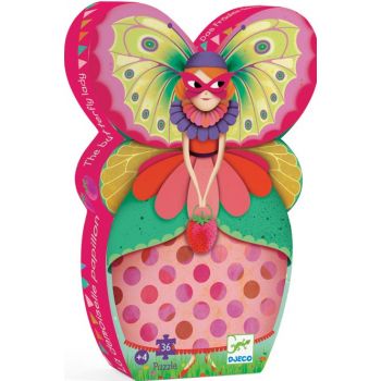 Пъзел The Butterfly Lady. 36 части. Възраст: +4 год. /DJ07234/, “Djeco“