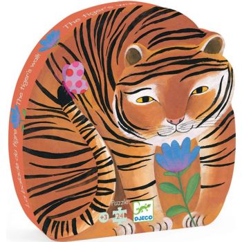 Пъзел The Tiger`s Walk. 24 части. Възраст: +3 год. /DJ07201/, “Djeco“