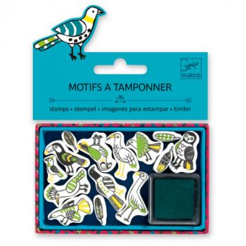 Мини детски печати Feathers. Възраст: 6+ год. /DJ09791/, “Djeco“