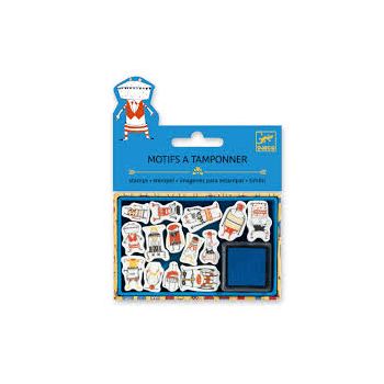 Мини детски печати Little Monsters. Възраст: 6+ год. /DJ09792/, “Djeco“