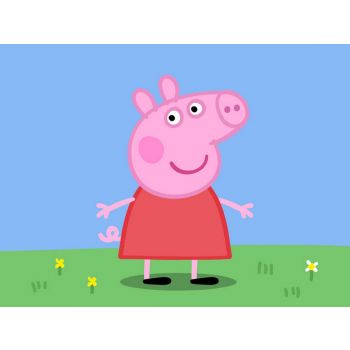 HAPPY: Peppa Pig.