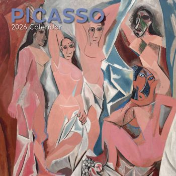 Picasso. 16-Month Square Wall Calendar 2026