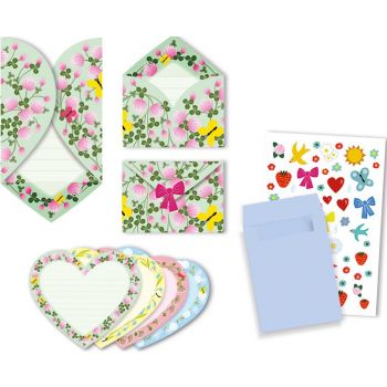 Покана за парти Hearts 8 бр. /DJ04782/, “Djeco“