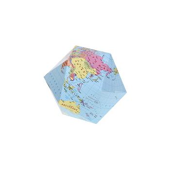 Политическа карта на света Икосеадър + подарък к