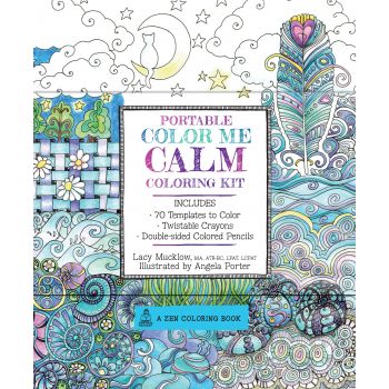 PORTABLE COLOR ME CALM COLORING KIT