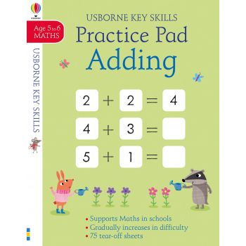 PRACTICE PAD ADDING: Age 5 to 6
