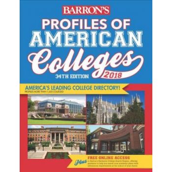PROFILES OF AMERICAN COLLEGES 2018, 34th Edition