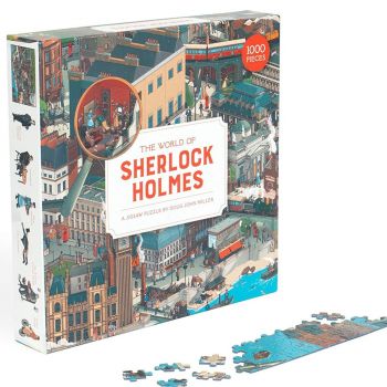 PUZZLE - THE WORLD OF SHERLOCK HOLMES. 1000 Pieces