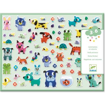 Стикери My Little Friends. Възраст: 3-6 год. /DJ09079/
