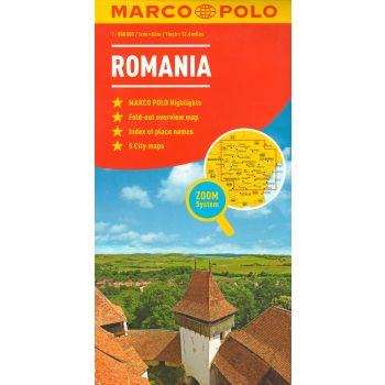 ROMANIA. “Marco Polo Map“