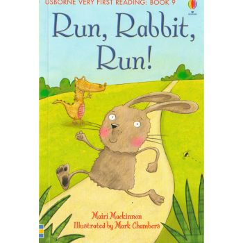 RUN, RABBIT, RUN! “Usborne Very First Reading“, Book 9