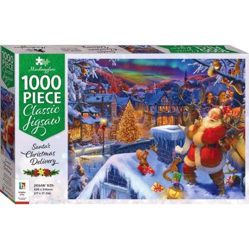 Santa`s Christmas Delivery: 1000-piece Classic Jigsaw