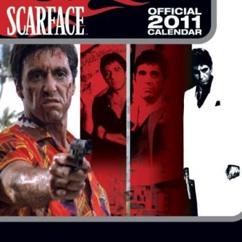 SCARFACE OFFICIAL 2011 CALENDAR. /стенен календа