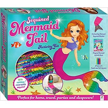 SEQUINNED MERMAID TAIL: Activity Kit