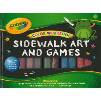 SIDEWALK ART AND GAMES. “Crayola Color Workshop“