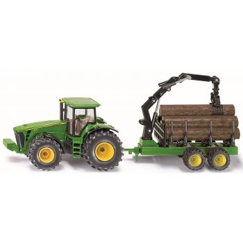 1954 Играчка Tractor With Forestry Trailer
