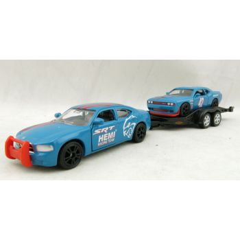 2565 Играчка Dodge Charger With Dodge Challenger Srt Racing