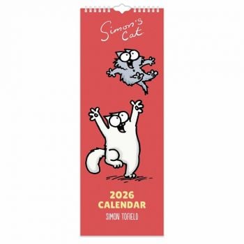 Simon`s Cat Slim Calendar 2026