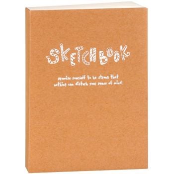 Скицник Sketchbook 15/21 128 л., крафт