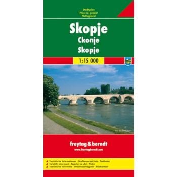 SCOPIE: City map / Plan de ville / Pianta della