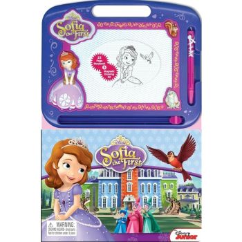 SOFIA THE FIRST: Storybook and Magnetic Drawing Kit