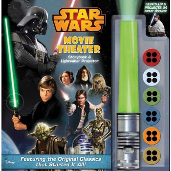 STAR WARS: Movie Theater Storybook & Lightsaber Projector, Volume 1