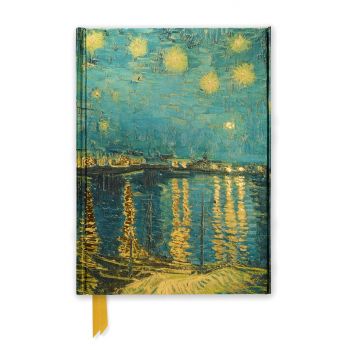 STARRY NIGHT OVER THE RHONE: VINCENT VAN GOGH  - Foiled Journal