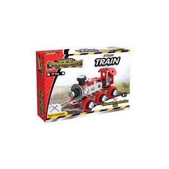 STEAM TRAIN. “Miniature Constructables“. - 77 Pieces