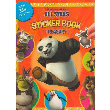 STICKER BOOK TREASURY. “DreamWorks All Stars“
