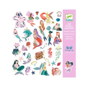 Стикери 160 бр. русалки. Възраст +3 год. /DJ09553/