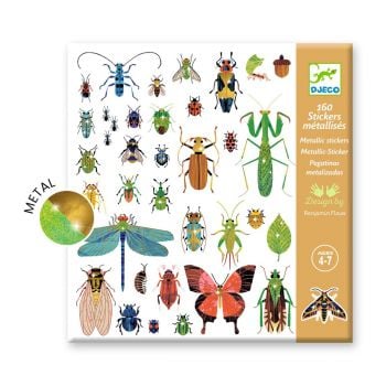 Стикери. Насекоми, 160бр. Възраст: 4+ /DJ09282/