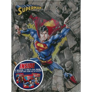 SUPERMAN HAPPY TIN