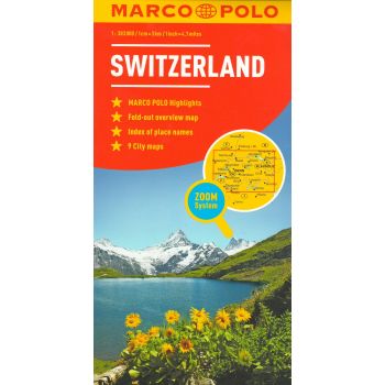 SWITZERLAND. “Marco Polo Map“