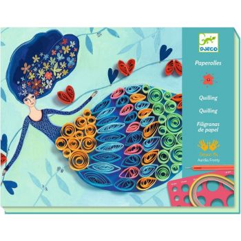 Комплект направи от хартия Petticoat Scrolls. Възраст: 8-14 год. /DJ08622/, “Djeco“