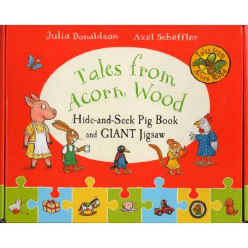 TALES FROM ACORN WOOD: Hide-and-Seek Pig Book and Giant Jigsaw Set
